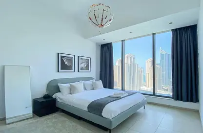 Apartment - 1 Bedroom - 2 Bathrooms for rent in Silverene - Dubai Marina - Dubai