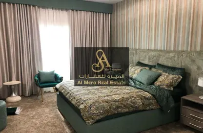 Apartment - 1 Bedroom - 2 Bathrooms for sale in Orient Tower 1 - Orient Towers - Al Bustan - Ajman