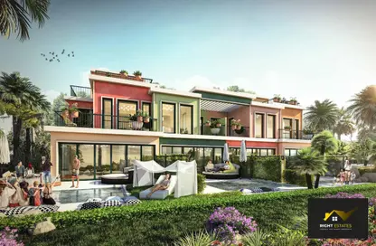 Villa - 5 Bedrooms - 6 Bathrooms for sale in Portofino - Damac Lagoons - Dubai