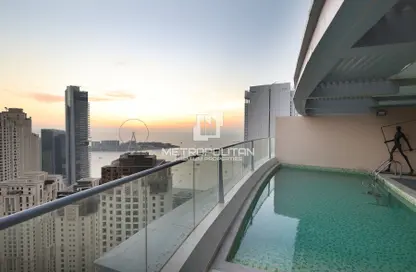 Penthouse - 4 Bedrooms - 6 Bathrooms for sale in Trident Grand Residence - Dubai Marina - Dubai