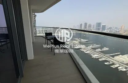 Apartment - 2 Bedrooms - 2 Bathrooms for rent in Marina Vista - EMAAR Beachfront - Dubai Harbour - Dubai