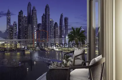 Apartment - 3 Bedrooms - 4 Bathrooms for sale in Palace Beach Residence - EMAAR Beachfront - Dubai Harbour - Dubai