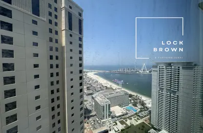 Apartment - 3 Bedrooms - 5 Bathrooms for sale in Al Fattan Marine Tower - Al Fattan Marine Towers - Jumeirah Beach Residence - Dubai