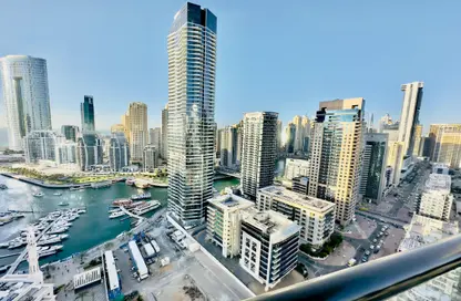 Apartment - 2 Bedrooms - 2 Bathrooms for rent in Escan Tower - Dubai Marina - Dubai