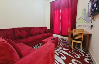 Living Room image for: Apartment - 2 Bedrooms - 2 Bathrooms for rent in Al Nafoora 1 building - Al Rawda 2 - Al Rawda - Ajman, Image 1
