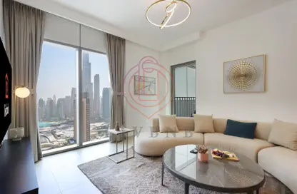 Apartment - 2 Bedrooms - 2 Bathrooms for rent in Downtown Views II Tower 2 - Downtown Views II - Downtown Dubai - Dubai