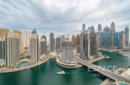 Apartment - 3 Bedrooms - 4 Bathrooms for sale in Time Place Tower - Dubai Marina - Dubai