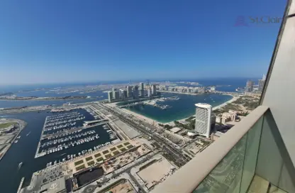 Apartment - 3 Bedrooms - 4 Bathrooms for rent in Damac Heights - Dubai Marina - Dubai