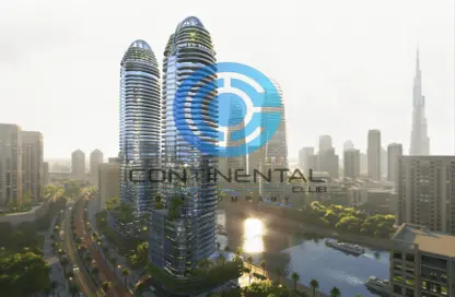 Apartment - 1 Bathroom for sale in Canal Crown 1 - Canal Crown - Business Bay - Dubai