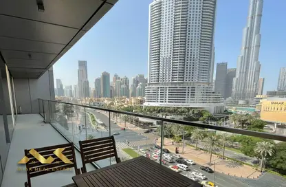 Apartment - 1 Bedroom - 2 Bathrooms for rent in Boulevard Point - Downtown Dubai - Dubai