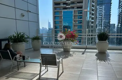 Apartment - 1 Bedroom - 2 Bathrooms for rent in MAG 218 - Dubai Marina - Dubai