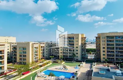 Apartment - 2 Bedrooms - 2 Bathrooms for rent in Al Thayyal 2 - Al Thayyal - Greens - Dubai