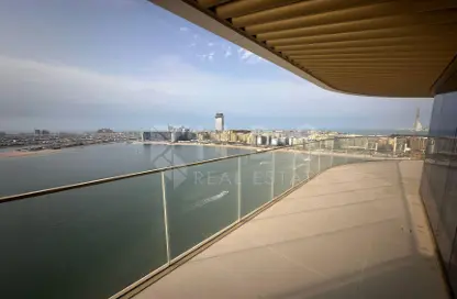 Apartment - 3 Bedrooms - 4 Bathrooms for rent in Grand Bleu Tower 2 - EMAAR Beachfront - Dubai Harbour - Dubai