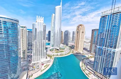 Apartment - 1 Bedroom - 2 Bathrooms for rent in Lake View Tower - JLT Cluster B - Jumeirah Lake Towers - Dubai