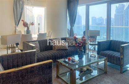 Apartment - 2 Bedrooms - 3 Bathrooms for rent in Damac Heights - Dubai Marina - Dubai