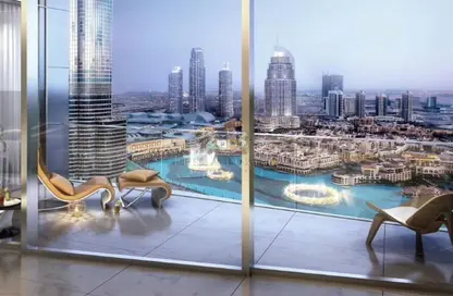 Penthouse - 4 Bedrooms - 5 Bathrooms for rent in IL Primo - Opera District - Downtown Dubai - Dubai