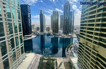 Apartment - 3 Bedrooms - 3 Bathrooms for rent in Global Lake View - JLT Cluster E - Jumeirah Lake Towers - Dubai