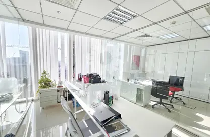 Office Space - Studio - 1 Bathroom for rent in The Prism - Business Bay - Dubai