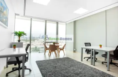 Office Space - Studio - 2 Bathrooms for rent in Al Bateen - Abu Dhabi