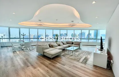 Apartment - 4 Bedrooms - 4 Bathrooms for rent in Horizon Tower - Dubai Marina - Dubai