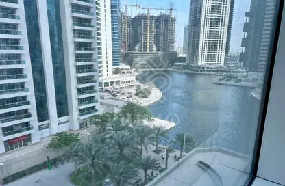 Office Space - Studio - 1 Bathroom for rent in One Lake Plaza - JLT Cluster T - Jumeirah Lake Towers - Dubai