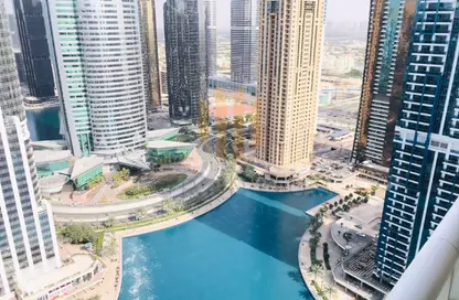 Apartment - 2 Bedrooms - 3 Bathrooms for rent in Lake View Tower - JLT Cluster B - Jumeirah Lake Towers - Dubai