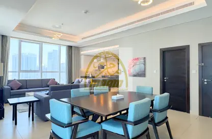 Apartment - 2 Bedrooms - 3 Bathrooms for rent in Al Jowhara Tower - Corniche Road - Abu Dhabi