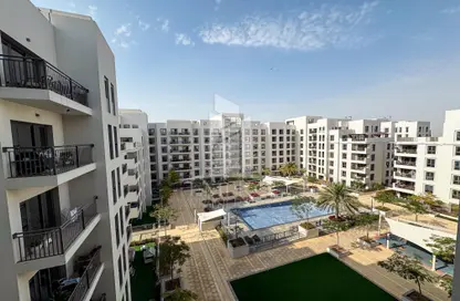 Apartment - 1 Bedroom - 1 Bathroom for rent in Zahra Apartments 2A - Zahra Apartments - Town Square - Dubai