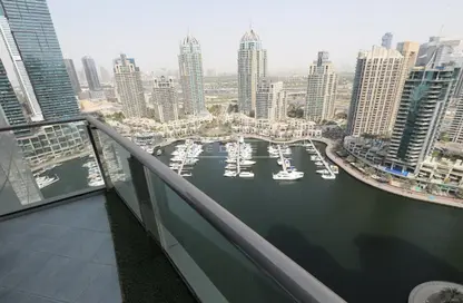 Apartment - 3 Bedrooms - 4 Bathrooms for rent in Marina Terrace - Dubai Marina - Dubai