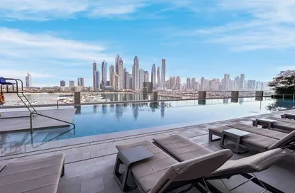 Apartment - 3 Bedrooms - 3 Bathrooms for sale in Marina Vista - EMAAR Beachfront - Dubai Harbour - Dubai