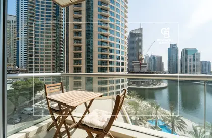 Apartment - 1 Bedroom - 2 Bathrooms for rent in Fairfield Tower - Park Island - Dubai Marina - Dubai