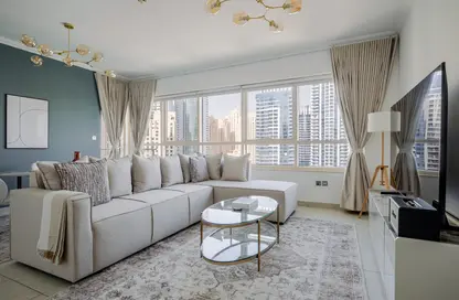 Apartment - 2 Bedrooms - 3 Bathrooms for rent in Marina Quays West - Marina Quays - Dubai Marina - Dubai