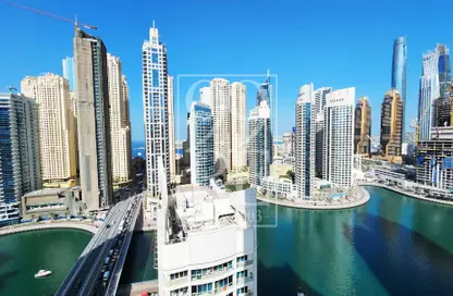 Apartment - 2 Bedrooms - 2 Bathrooms for rent in Marina View Tower A - Marina View - Dubai Marina - Dubai