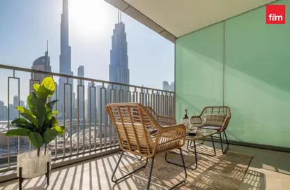 Apartment - 2 Bedrooms - 3 Bathrooms for rent in Downtown Views II Tower 1 - Downtown Views II - Downtown Dubai - Dubai