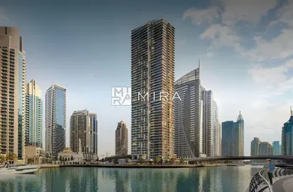 Apartment - 3 Bedrooms - 4 Bathrooms for sale in Marina Shores - Dubai Marina - Dubai