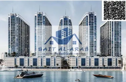 Apartment - 1 Bedroom - 2 Bathrooms for sale in Ajman Creek Towers - Al Rashidiya 1 - Al Rashidiya - Ajman