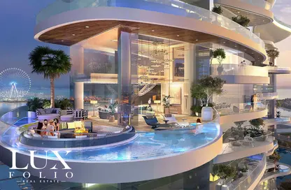 Apartment - 2 Bedrooms - 2 Bathrooms for sale in Damac Bay 2 - Dubai Harbour - Dubai