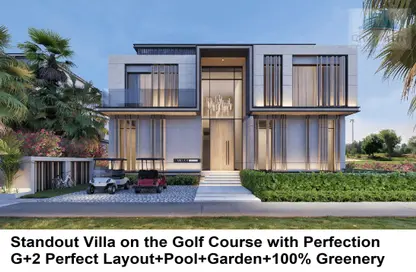 Villa - 5 Bedrooms - 7 Bathrooms for sale in The Jasmine Collection - Signature Mansions - Jumeirah Golf Estates - Dubai