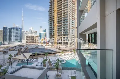 Apartment - 1 Bathroom for rent in Peninsula Five - Peninsula - Business Bay - Dubai