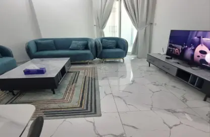 Apartment - 1 Bedroom - 2 Bathrooms for rent in Oasis Tower - Al Rashidiya 1 - Al Rashidiya - Ajman