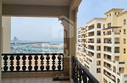 Apartment - 2 Bedrooms - 2 Bathrooms for rent in Marina Apartments B - Al Hamra Marina Residences - Al Hamra Village - Ras Al Khaimah