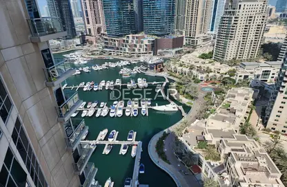 Apartment - 1 Bedroom - 1 Bathroom for rent in Al Habtoor Tower - Dubai Marina - Dubai