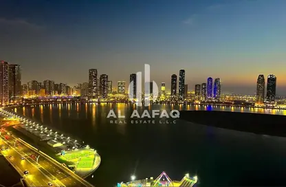 Apartment - 3 Bedrooms - 5 Bathrooms for rent in Al Khan Lagoon - Al Khan - Sharjah