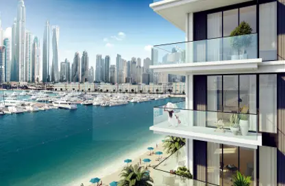 Apartment - 2 Bedrooms - 2 Bathrooms for sale in Beach Mansion - EMAAR Beachfront - Dubai Harbour - Dubai