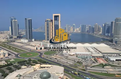 Apartment - 3 Bedrooms - 3 Bathrooms for rent in Zakhir Tower 1 - Zakhir Towers - Al Taawun - Sharjah