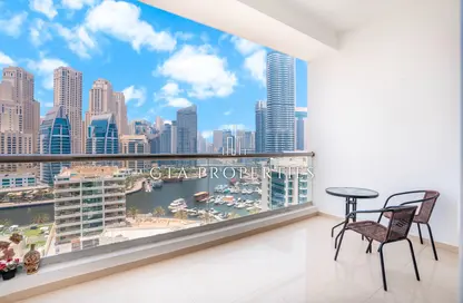 Apartment - 2 Bedrooms - 3 Bathrooms for rent in DEC Tower 1 - DEC Towers - Dubai Marina - Dubai