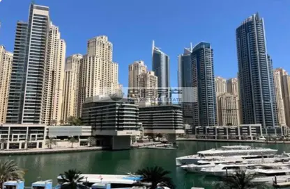 Apartment - 2 Bedrooms - 2 Bathrooms for rent in Silverene Tower B - Silverene - Dubai Marina - Dubai