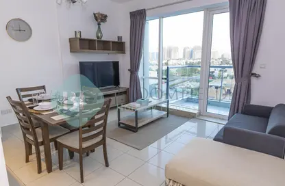 Apartment - 1 Bedroom - 2 Bathrooms for rent in Golf Tower - Dubai Sports City - Dubai