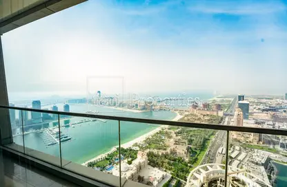 Penthouse - 5 Bedrooms for rent in Ocean Heights - Dubai Marina - Dubai