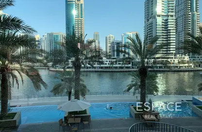 Apartment - 2 Bedrooms - 2 Bathrooms for sale in Bonaire Tower - Park Island - Dubai Marina - Dubai